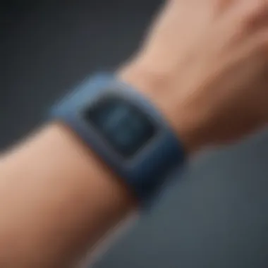 Design Insights of Actigraph Wrist Bands Detailed view of an actigraph wrist band showcasing its design and features