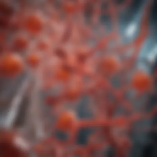 Illustration of biochemical pathways in aerobic fermentation