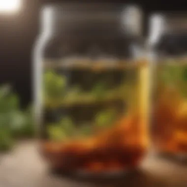 Infographic showcasing ecological benefits of aerobic fermentation