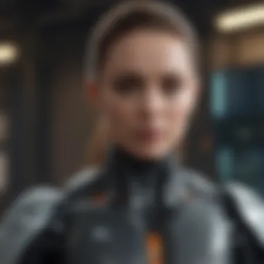 AI Motion Capture in Action A detailed depiction of AI motion capture technology in action.