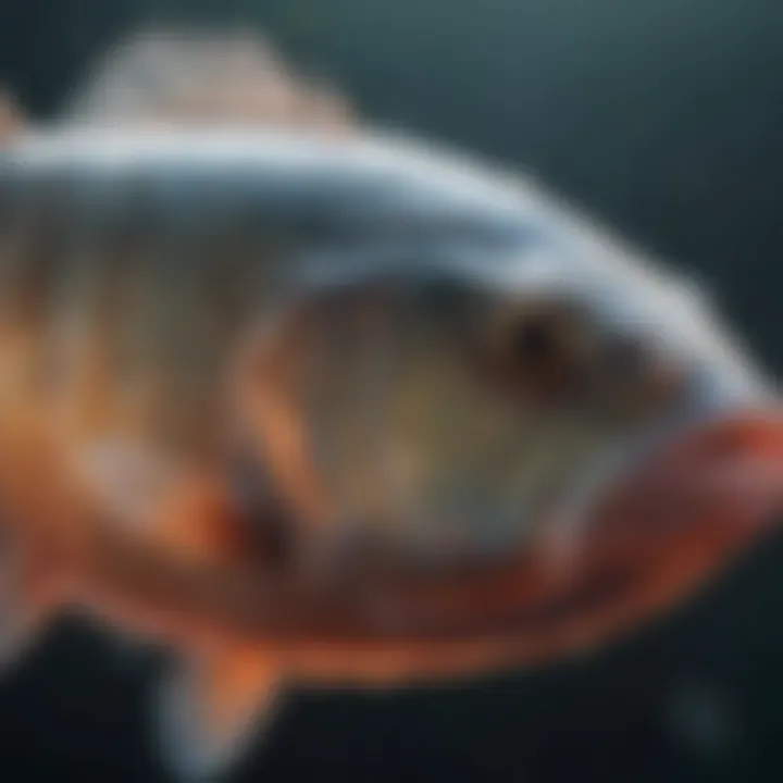 Illustration of common fish parasites and their effects