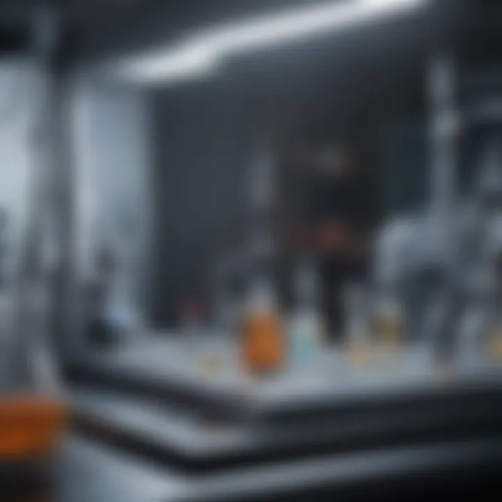 A laboratory setting showcasing advanced testing equipment