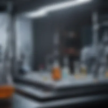 Laboratory Standards and Practices A laboratory setting showcasing advanced testing equipment