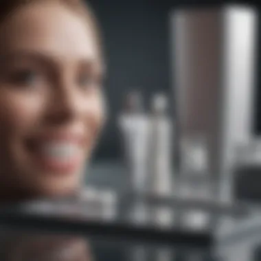 An Extensive Dental Bleaching Kit Dental bleaching kit showcasing a range of whitening products