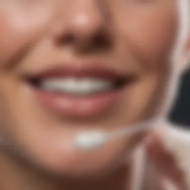 At-Home Teeth Whitening Application At-home teeth whitening application with comfortable mouth tray