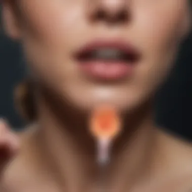 Visual depiction of cervical cancer screening process