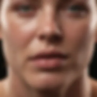 Chronic Hives Skin Reaction Visual representation of chronic hives on skin