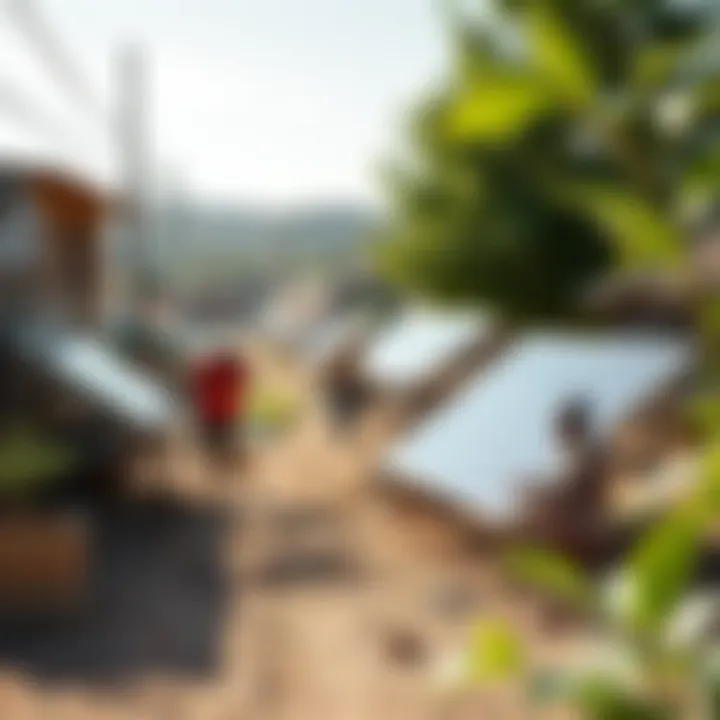 Community utilizing micro energy systems