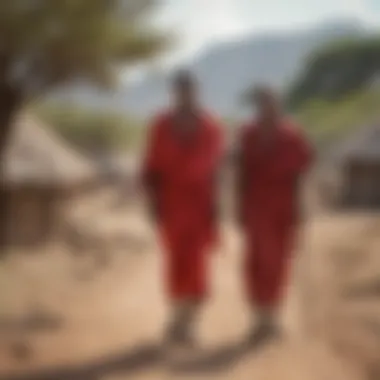 Cultural Heritage of Tanzania Traditional Maasai village highlighting cultural heritage in Tanzania