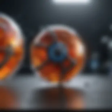 Protons in Chemical Reactions Visualization of proton behavior in chemical reactions