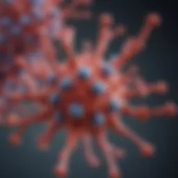 Diagram illustrating the structure of IgG antibodies