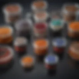 Detailed diagram illustrating the composition of tyramide kits