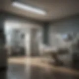 Hospital emergency room during a crisis