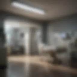Hospital emergency room during a crisis