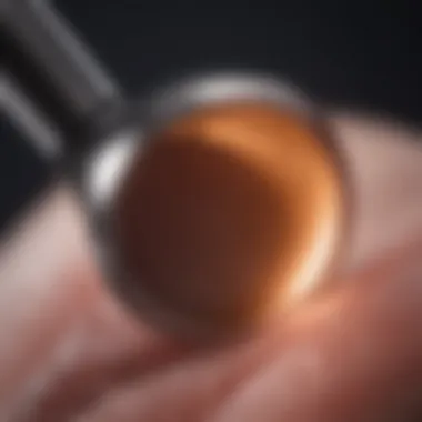 Examining the Impact of Light Quality on Curing Efficiency Close-up of a curing light beam on composite material