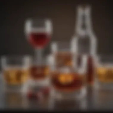 Alcohol Consumption and Cancer Correlation Graph showing statistical correlation between alcohol consumption and various cancer types