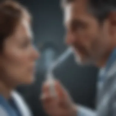 The Role of Healthcare Professionals in COPD Screening Healthcare professionals discussing COPD screening protocols