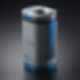 An intricate lithium-ion battery illustrating energy density and performance