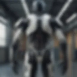 A cutting-edge exoskeleton designed for rehabilitation.