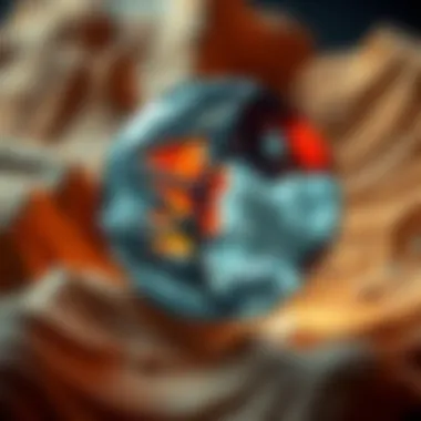 A detailed augmented reality simulation of earth sciences phenomena.