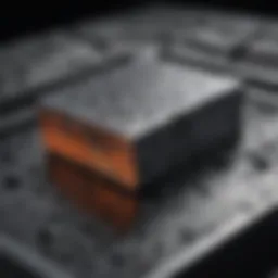 Microstructure of carbon-coated metal showing enhanced surface properties