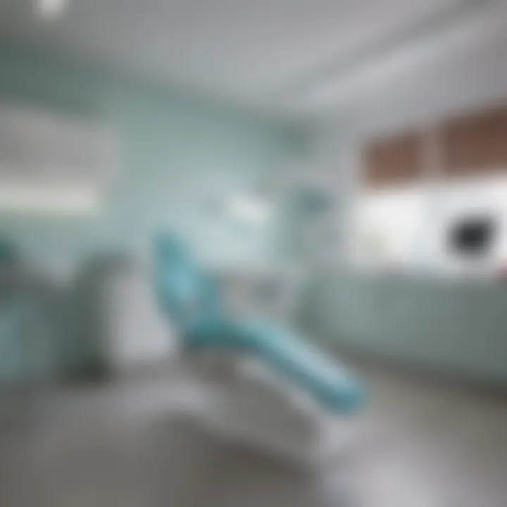 Overview of dental clinic in Peru