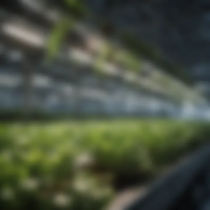Hydroponic system utilizing electricity for plant growth