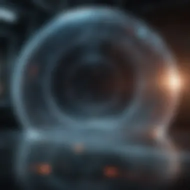 Holographic Technology in Research Visual representation of holographic technology in research