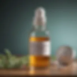 Illustration of homeopathic remedies used in skin cancer treatment