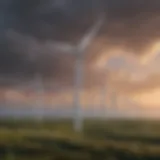 Wind Turbines Harnessing Renewable Energy