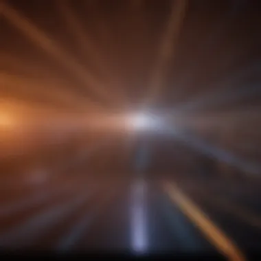 Transformative Role of Lasers in Physics A graphic showcasing laser technology in physics experiments
