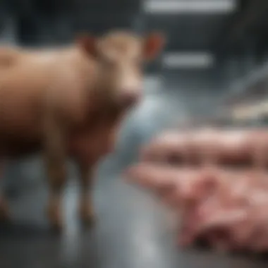 Animal welfare standards in meat production