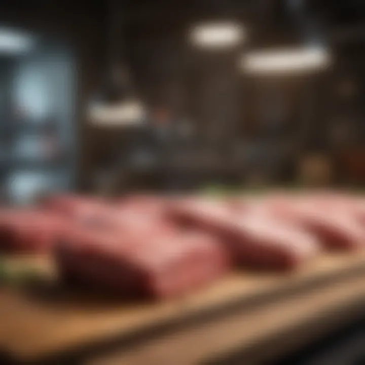 Eco-friendly meat alternatives on display