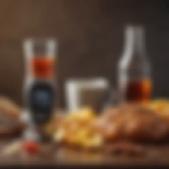 Infographic showcasing the impact of lifestyle choices on diabetes