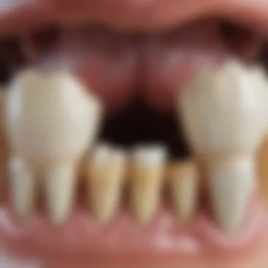 Detailed Tooth Structure Visualization Detailed view of tooth structure using CBCT