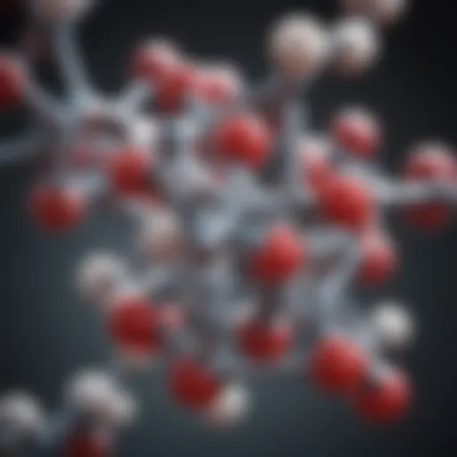 Chemical structure of vitexin illustrating its unique flavonoid composition.