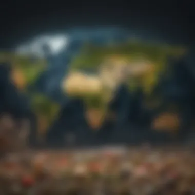 Global Food Security Landscape A map highlighting food secure nations around the globe.