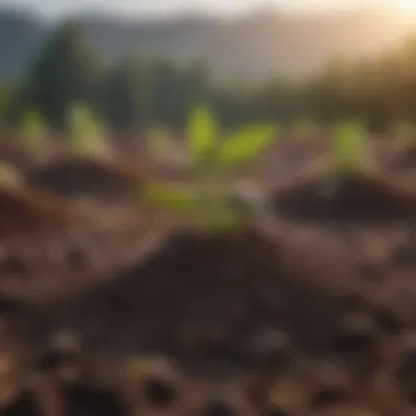 Fulvic Acid and Soil Nutrients Visual representation of fulvic acid's role in soil nutrient availability.