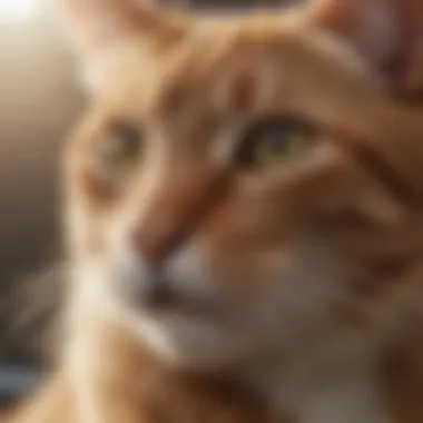 An infographic detailing lifestyle changes to alleviate cat allergy symptoms.