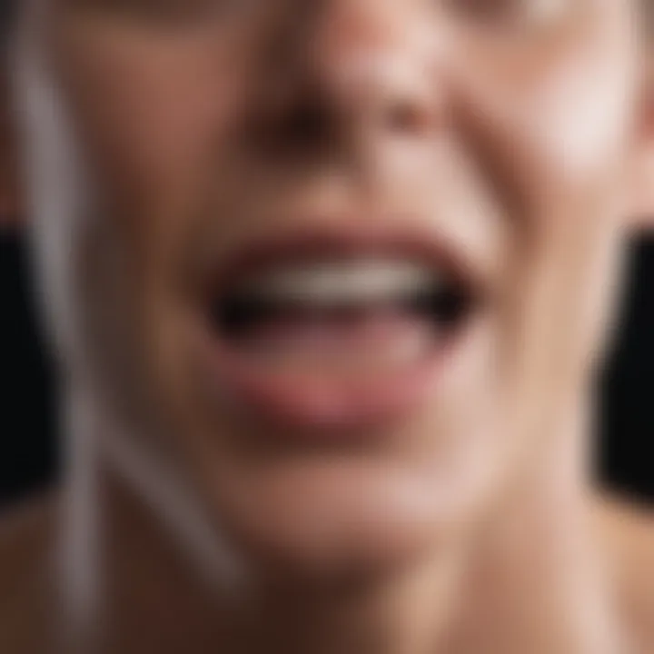 A conceptual image highlighting the importance of early detection in oral cancer