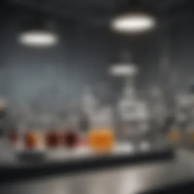 Laboratory Setup for Casein Isolation Laboratory setup for casein isolation