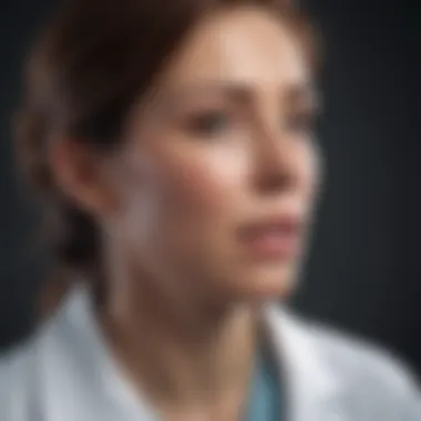 Patient Education Strategies Infographic on patient education strategies for managing throat cancer