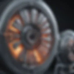 Illustration depicting the mechanism of action of MRI contrast agents