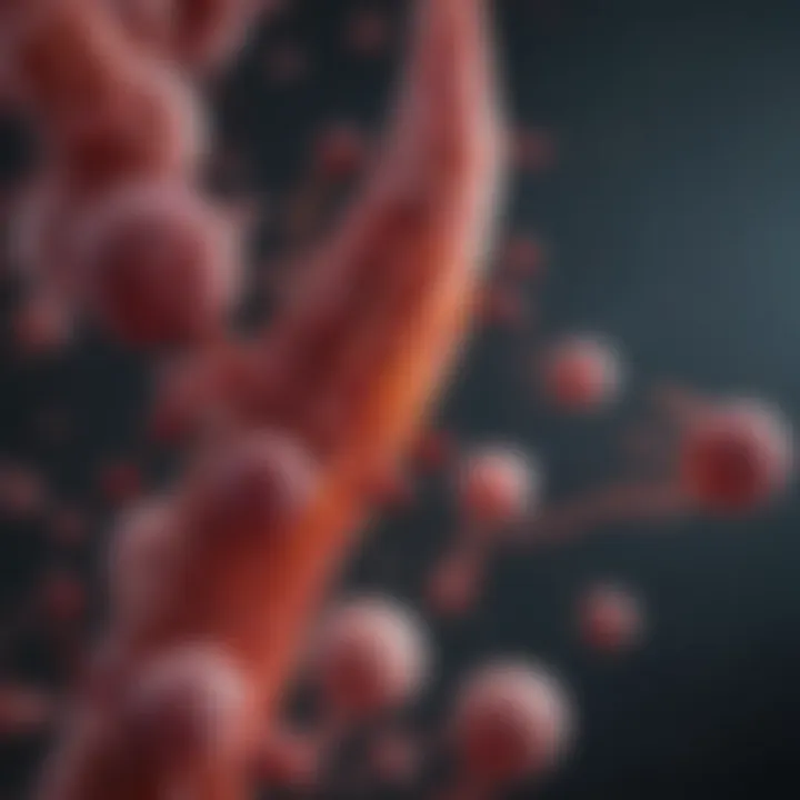 Graph displaying the clinical manifestations associated with multiple myeloma.