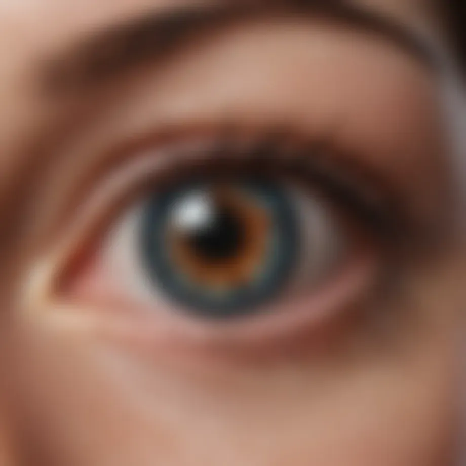 Detailed illustration of the pars plana vitrectomy technique.