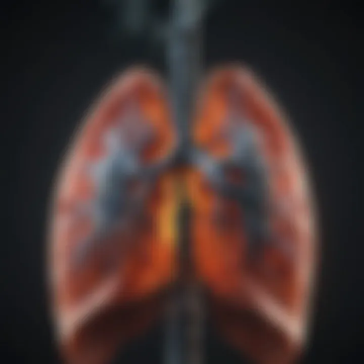 Impact of smoking on lung structure