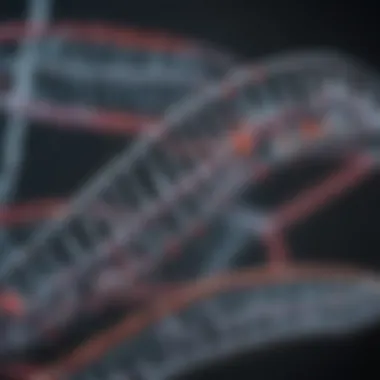 Genetic Insights in Pharmacogenetics DNA strands representing genetic insights