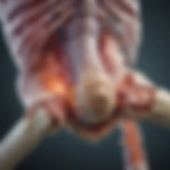 Illustration of the pharmacological mechanisms of Prolia in managing bone health