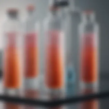Principles of Gel Filtration Chromatography Gel filtration chromatography setup showcasing size exclusion principles
