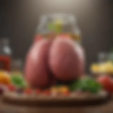 Nutritional Strategies for Optimal Liver Health Visual representation of healthy liver-friendly foods